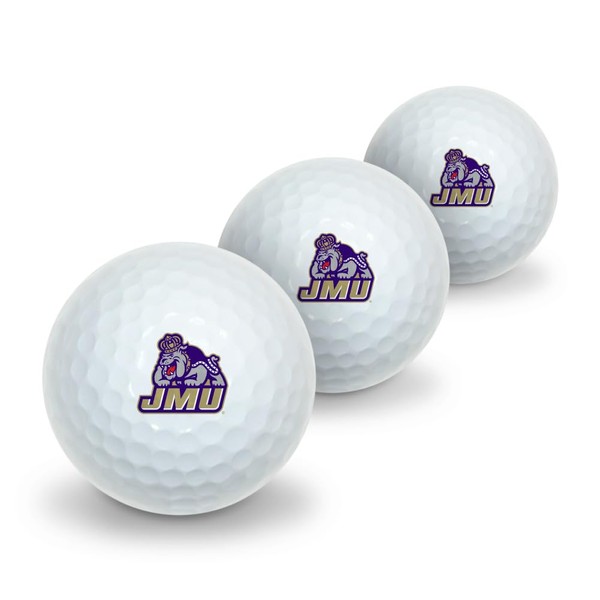 GRAPHICS & MORE James Madison University Novelty Golf Balls 3