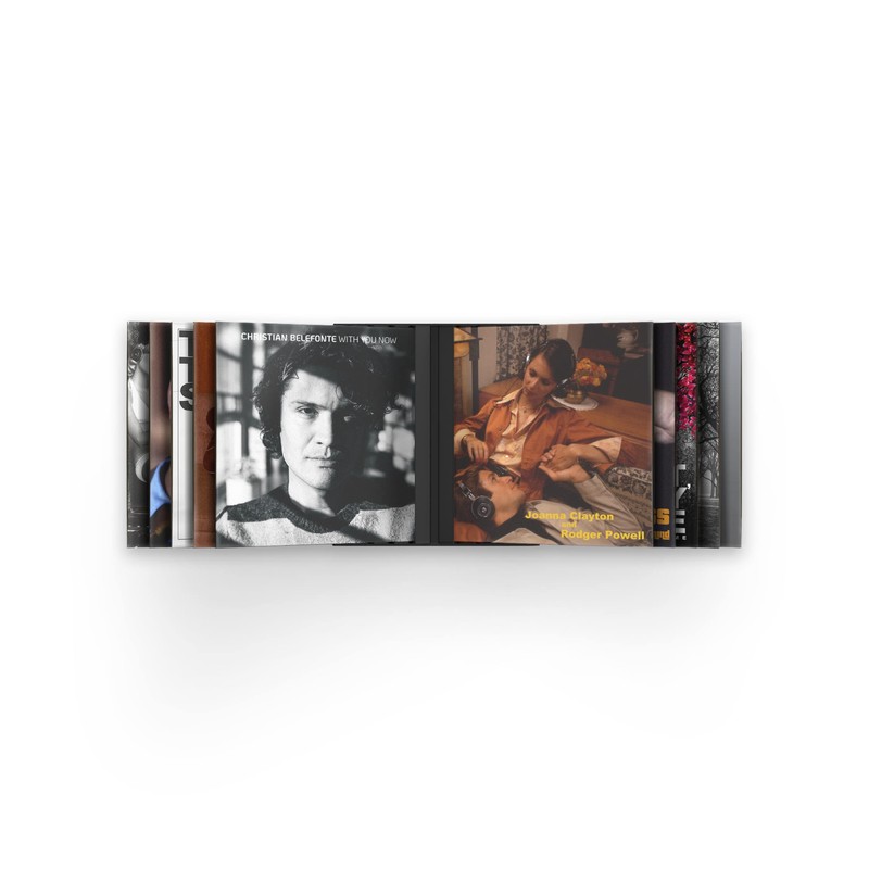 Koss Record Wall Rack, Vinyl Holder for Storage and Display,
