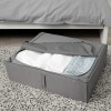 IKEA SKUBB Storage Case Dark Gray 25 ½x20 ¾x7 ½"