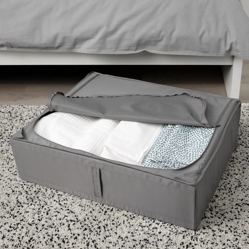 IKEA SKUBB Storage Case Dark Gray 25 ½x20 ¾x7 ½"