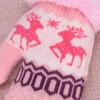 Kids Winter Thermal Gloves with String Toddler Thick Warm Full