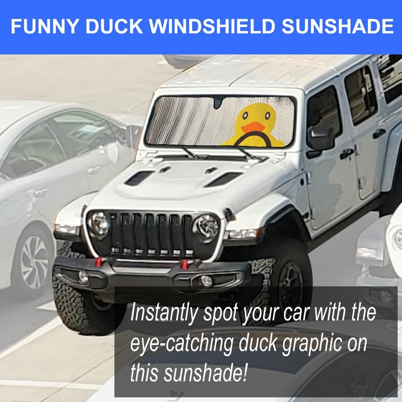Windshield Sun Shade for Jeep Wrangler JK JKU JL JLU1997-2024,Window