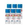 Rust-Oleum 7727830-6PK Stops Rust Spray Paint, 12 oz, Gloss Royal