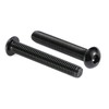 3/8-16 x 2-1/2" Button Head Socket Cap Bolts Screws, 10Pcs