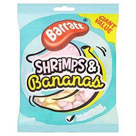 Barratt Shrimps & Bananas - 200g - Pack of 4