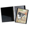 eco-eco A4 65% Recycled Strong Black Presentation Ring Binder +
