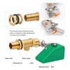 NAOEDEAH 2pcs Brass Float Valve for Water Tank 1/2 Inch