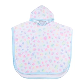 Baby Creysi Toalla De Baño Con Capucha Toalla Para Bebe Niña 100% Algodón Modelo O3081 Color Azul 6 Meses