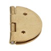10pcs Mini Antique Hinges Round Exquisite Retro Design Corrosion Resistance
