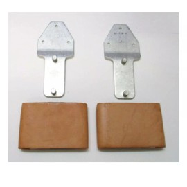 K & S New Western Saddle Blevins Style Buckles Replacement or New build 2 1/2" & 3"  - 2 1/2" Black