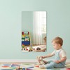 iCAGY Acrylic Mirror for Wall for Kids Adults Bedroom Door