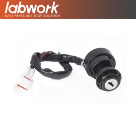 labwork Ignition Key Switch Replacement for Yamaha Warrior 350 YFM350X 1996-2001 4BD-82510-11-00
