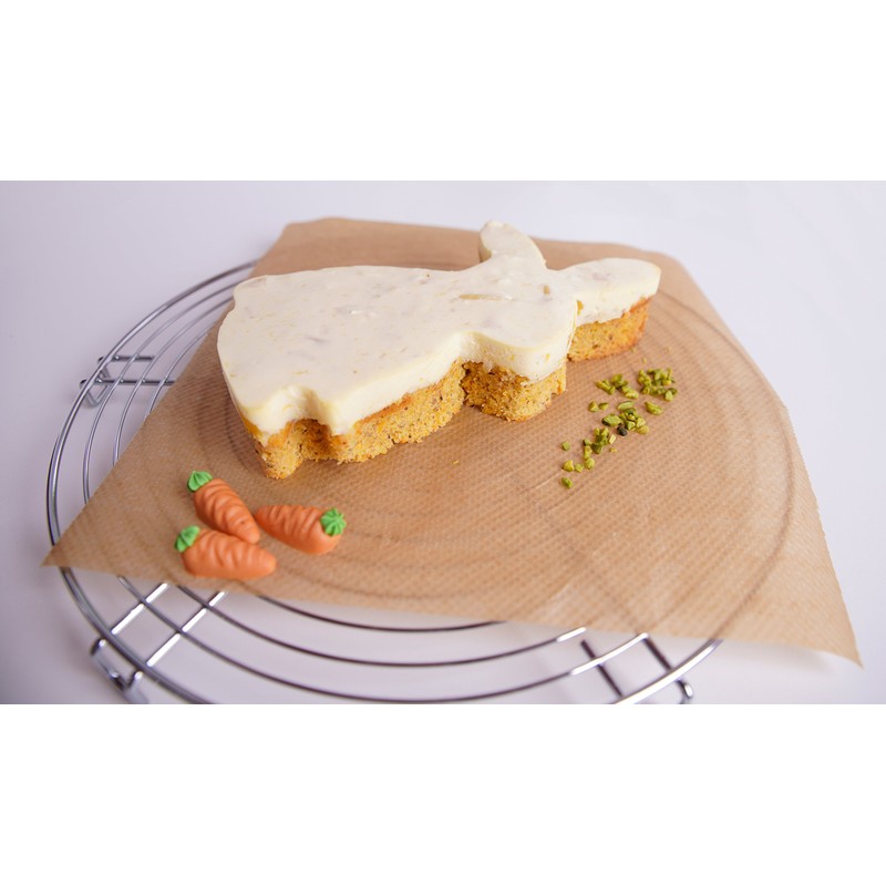 Dr. Oetker Riesen-Ausstecher/Backrahmen Hase aus der Serie Goldiges Ostern, Keks-,
