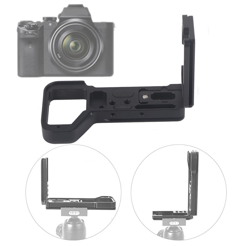 Quick Release L Bracket Plate Metal Vertical Bracket Grip for