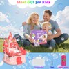 Babuloo Castle Bubble Machine, Automatic Bubble Maker Toys for Kids