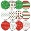 Whaline 60Pcs Merry Christmas Pattern Paper HOHOHO Scrapbook Specialty Paper