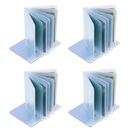 YINGLUBEN 4 Pcs Wallet Insert Credit Card Holder, Card Holder Protector Sleeves, Transparent Credit Card Sleeves, for Wallet Insurance Card Debit Card(Page 6 Slots and 12 Slots)