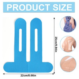 GXGM 8 Stück PreCut Kinesiotapes Knie, Kinesiologie Tape, Kinesiotapes Vorgeschnitten Knie,Ohne Shere, Wasserfestes & Elastisches Physio Tape für Knieschmerzen