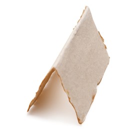 Vintage Deckle Edge Blank Cards - 2"x3.5", Package of 25 Tent-Style Cards for Announcements, Invitations, Placesetting, Crafts - Thick 130 GSM Recycled Paper