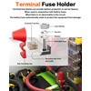 IZTOSS MRBF Terminal Fuse Block 100A 58V DC Max Marine