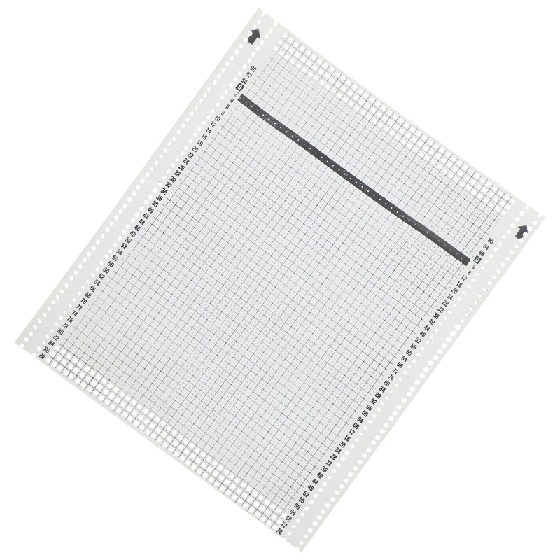 50Pcs Knitting Machine Blank Card Pre Punched Professional Spare Parts