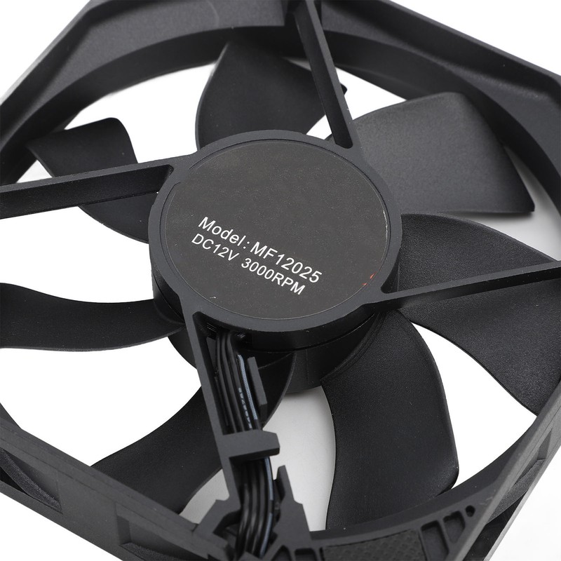 12V PWM Fan 800‑3000RPM 132CFM High Speed MFDB Bearing Silent