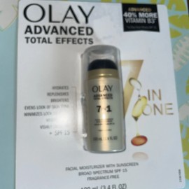 Olay Total Effects Face Moisturizer, SPF 15 Fragrance-Free