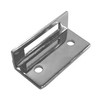 Brixwell Inswing Keeper for Slide Latch, Metal Construction with Chrome