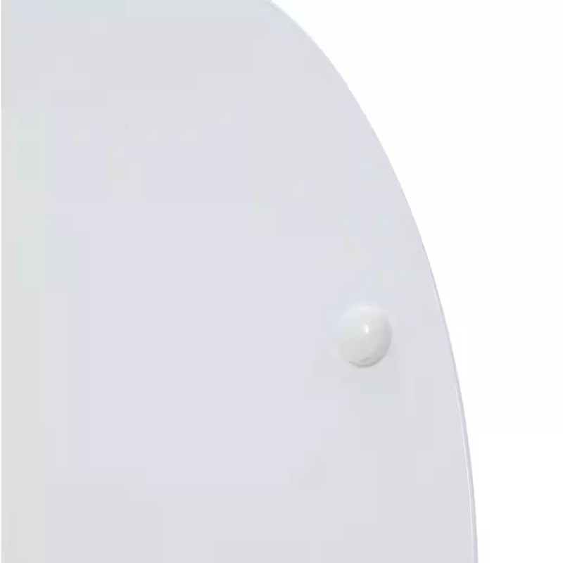 Glacier Bay Elongated Enameled Wood Closed Front Toilet Seat White