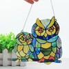 SHIDXIB 1Pcs Creative Window Hanging Decorative Owl Decor Window Hangings
