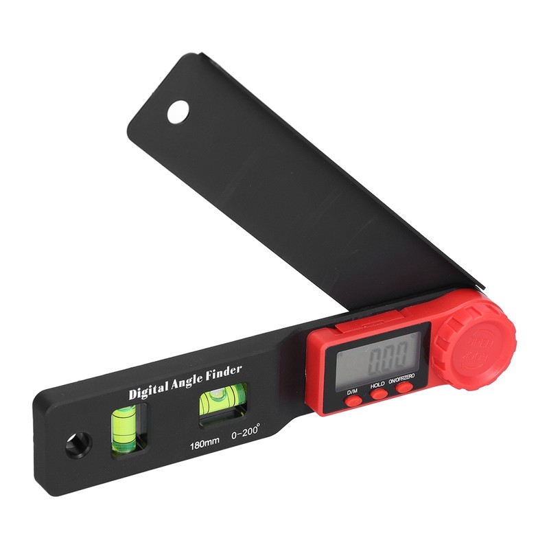 Digital Ruler Auto Shutdown Function LCD Display Engineering Plastics Digital