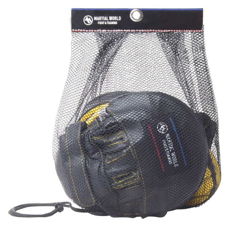 MARTIAL WORLD Professional Punching Mitt PM130-YLBK Yellow Black Height 9.1