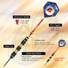 CyeeLife Professional Steel tip Darts 32g with Aluminium shafts,Sharpener,Tool and