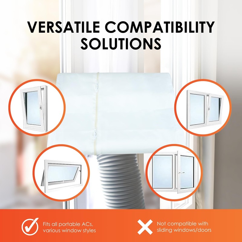 Supply Cube 4M AC Window Seal Kit | Universal Window