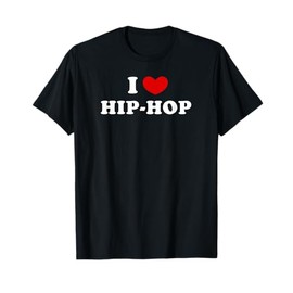 I Love Hip-Hop, I Heart Hip-Hop T-Shirt