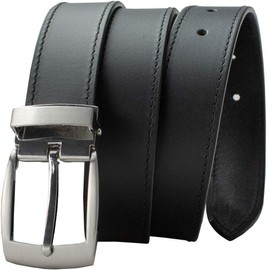 Nickel Smart Black Balsam Knob Belt - 40"