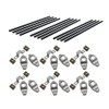 UINIEBOOM 9.638" Pushrods Rockers Arms Kit Compatible with Jeep Wrangler