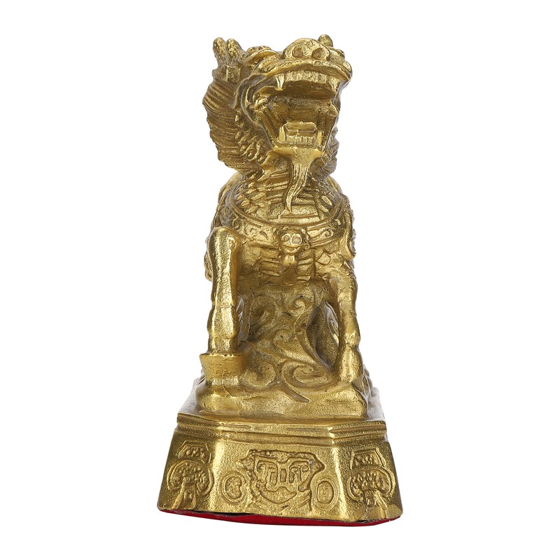 Qilin Ornament Brass Home Desktop Statue Collection Lucky Animals Crafts