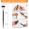 FIFlying Solar Light Outdoor 8 Pack Flame Solar Lamp Garden