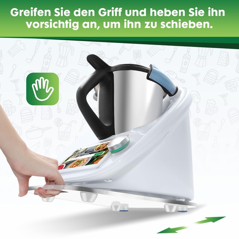 For Thermomix TM6 Sliding Board, Acrylic Sliding Board Accessories, Quick