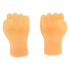 # Tiny Hands Fist Bump 2 Pack Mini Hand Puppet Fist Style Tiny Hands Miniature Finger Puppets Party Favors Educational Toy (A, One Size)