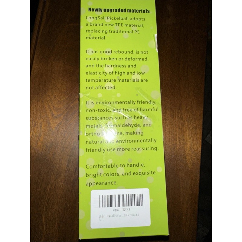 P40 Outdoor Pickleballs Non-Friable & Non-Deformable 2024 3 pack, Neon