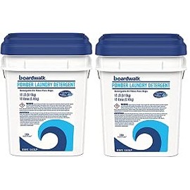 Boardwalk 340LP Laundry Detergent Powder, Summer Breeze, 18 lb Bucket (2)