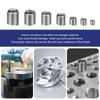 Bczhieulw 60 pieces self-tapping thread insert set for repairing the