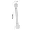 Healeved Bathroom Accessories Handicap Grab Bars for Shower Thickened Safety