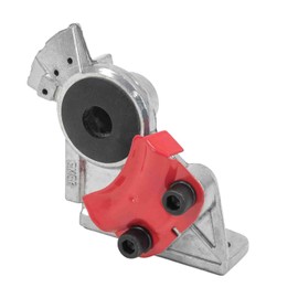 Mytee Products 37 Degree Angle Glad Hand for Semi Trucks - Red Universal Aluminum Gladhand for Semi Trailers, Tractors, RVs - Red Emergency Handshake Kit Air Hose Brake Coupling Connector Part