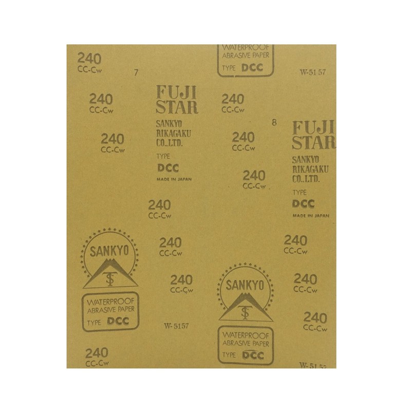 ビッグマン(Bigman) 耐水紙ヤスリ #240 DIY・ホビー・キッチンやトイレの掃除に