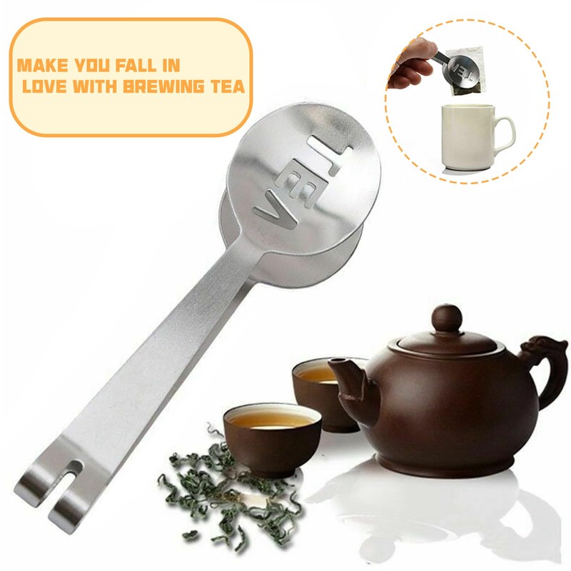 4Pcs Tea Bag Squeezer Stainless Steel Tea Bag Squeezer Teabag