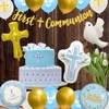 First Communion Decorations Balloons First Holy Communion Foil Balloons for