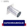 Aqbau® Screw-On Sleeve Round 100 mm Impact Sleeve Impact Ground